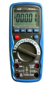 Мультиметры CEM Industries DT-9919 цифровой тестер с функцией True RMS и автоматическим выбором диапазона