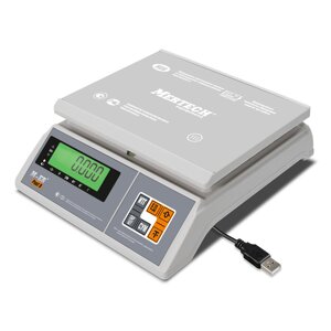Настольные весы Mertech Фасовочные настольные весы M-ER 326 AFU-6.01 Post II LCD USB-COM