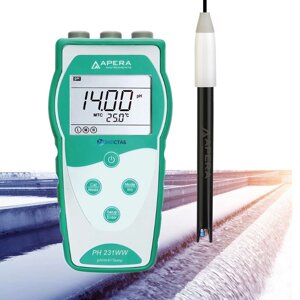 PH-метры Apera Instruments ЭКОСТАБ PH231WW pH-метр портативный (Без поверки)