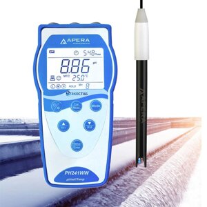 PH-метры Apera Instruments PH241WW Портативный pH-метр ЭКОСТАБ