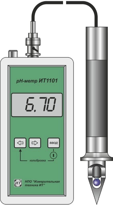 PH-метры Измерительная техника PH-метр ИТ-1101 (с ножом для мяса) от компании ООО ТК «Олдис» - фото 1