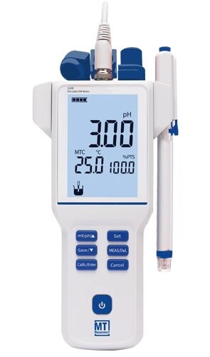 PH-метры MT Measurement PH110B - Портативный анализатор с электродом E-201F (С поверкой) от компании ООО ТК «Олдис» - фото 1