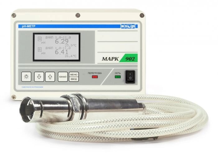 PH-метры Взор pH-метр МАРК-902МП (с электродом ЭСК-10617/7) от компании ООО ТК «Олдис» - фото 1