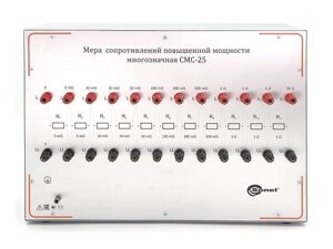 Магазины сопротивлений Sonel S. A. СМС-25 Мера сопротивлений повышенной мощности многозначная (С поверкой)