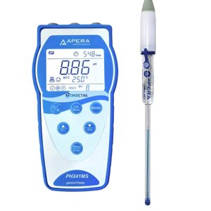 PH-метры Apera Instruments ЭКОСТАБ PH241MS pH-метр портативный (С поверкой)