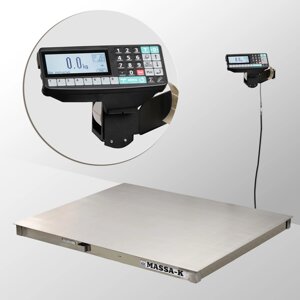 Платформенные весы МАССА-К Весы платформенные 4D-PM. S-12/10-1500-RP