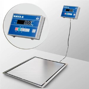 Платформенные весы масса-к весы врезные 4D-PMF. S-15/12-3000-AB (RUEW)