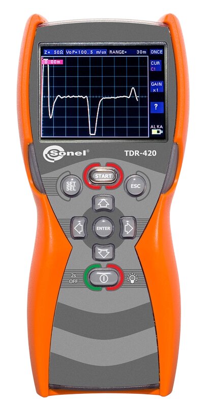 Рефлектометры Sonel S. A. TDR-420 Рефлектометр от компании ООО ТК «Олдис» - фото 1