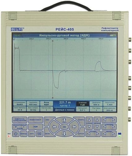 Рефлектометры СТЭЛЛ НПП РЕЙС-405 Рефлектометр компьютерный (С поверкой) от компании ООО ТК «Олдис» - фото 1