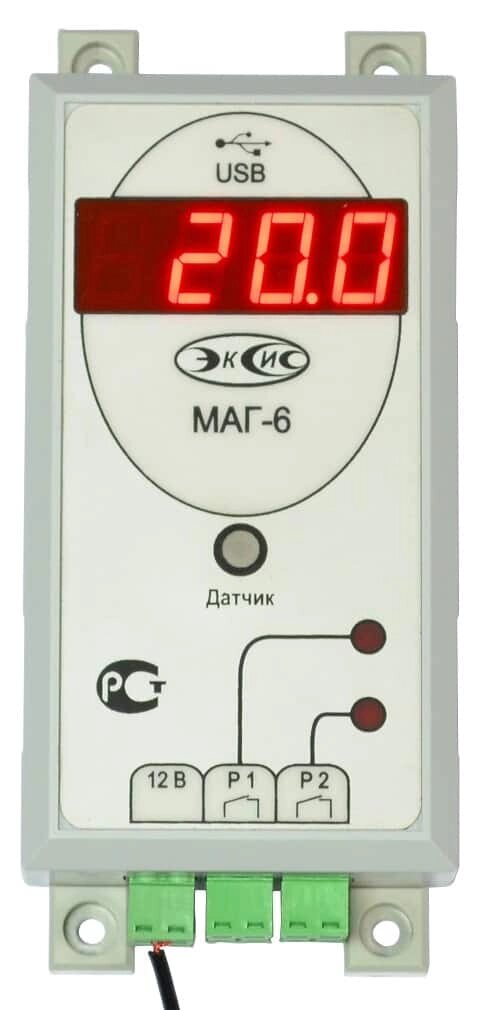 Стационарные газоанализаторы МАГ-6С-П ЭКСИС МАГ-6С-П (CO) Газоанализатор стационарный со встроенным датчиком (С от компании ООО ТК «Олдис» - фото 1