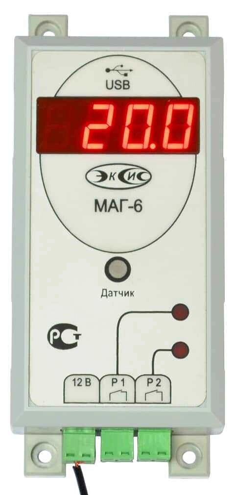 Стационарные газоанализаторы МАГ-6С-П ЭКСИС МАГ-6С-П (H2S) Газоанализатор стационарный со встроенным датчиком (С от компании ООО ТК «Олдис» - фото 1