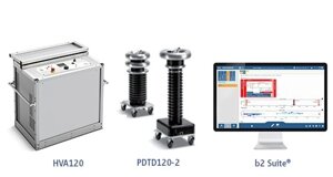 Высоковольтное оборудование b2 electronic GmbH Cистема измерения частичных разрядов PD120 (120кВ)