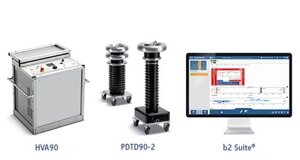 Высоковольтное оборудование b2 electronic GmbH Система измерения частичных разрядов PD90 (90кВ)