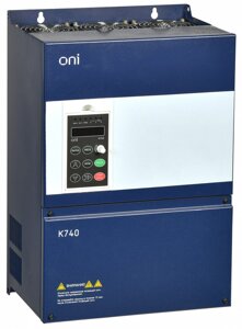 Преобразователь частоты K740 380В 3Ф 2,2кВт 5,1А встроенный тормоз Энкодер ONI