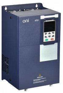 Преобразователь частоты K751 380В 3Ф 18-22кВт 37-45А ONI