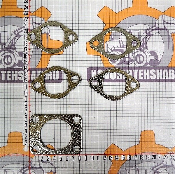 Прокладки выпускного коллектора ZHAZG1/ZHBG14A от компании НовосибТехСнаб - фото 1