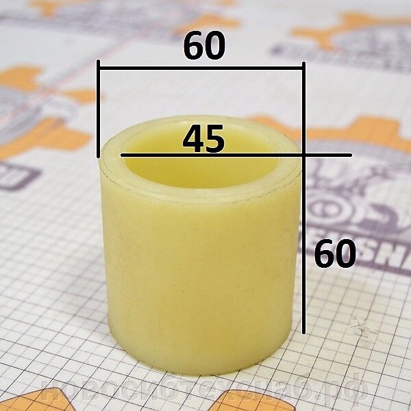 Втулка пластиковая 45*60мм, H60 от компании НовосибТехСнаб - фото 1
