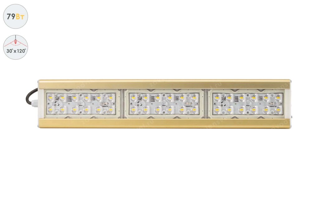 Магистраль GOLD, консоль K-1, 79 Вт, 30X120°, светодиодный светильник от компании ООО "МЦК" Межрегиональный центр комплектации - фото 1