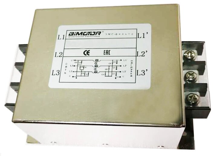 Входной ЭМС-фильтр BIM-EMI-132/300-4 132кВт 380В от компании ООО "МЦК" Межрегиональный центр комплектации - фото 1