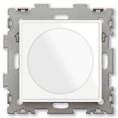 Диммер светорегулятор 500 Вт белый CGSS "Эстетика" GL-F33-WCG от компании Тепларм - Теплый пол, Греющий кабель, Системы обогрева - фото 1