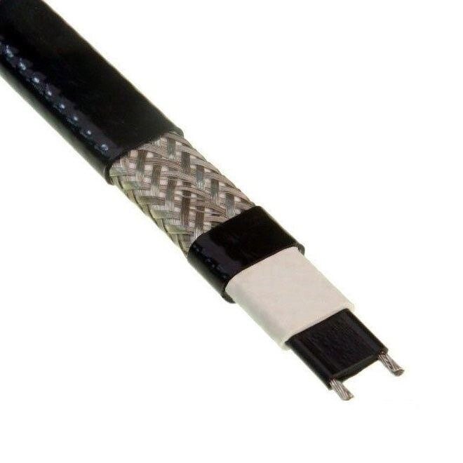 Греющий кабель 24 Вт с УФ-защитой Decker GRX  24-2 CR UV саморегулирующийся от компании Тепларм - Теплый пол, Греющий кабель, Системы обогрева - фото 1