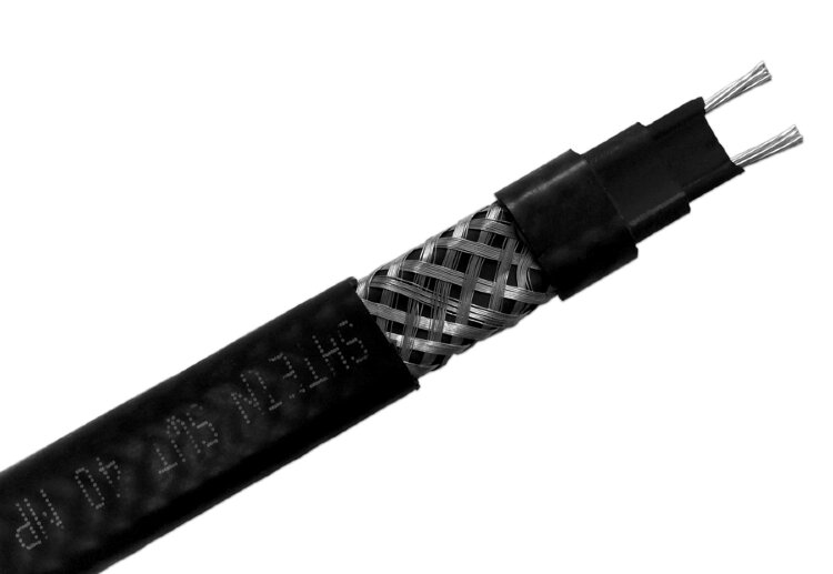 Греющий кабель 40 Вт/м Shtein SWT-40 MP UV c УФ-защитой для водостоков от компании Тепларм - Теплый пол, Греющий кабель, Системы обогрева - фото 1