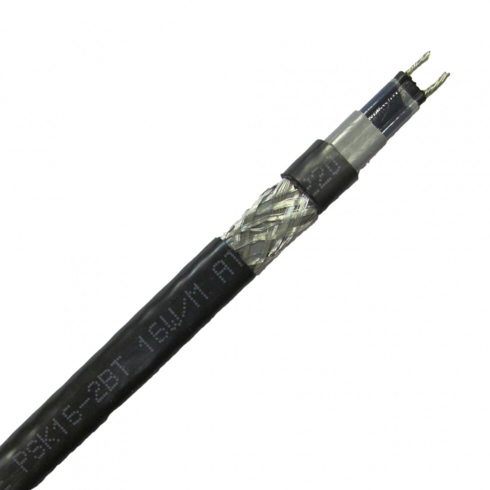 Греющий кабель PSK 16-2 BT самрег для обогрева труб, 16 Вт от компании Тепларм - Теплый пол, Греющий кабель, Системы обогрева - фото 1