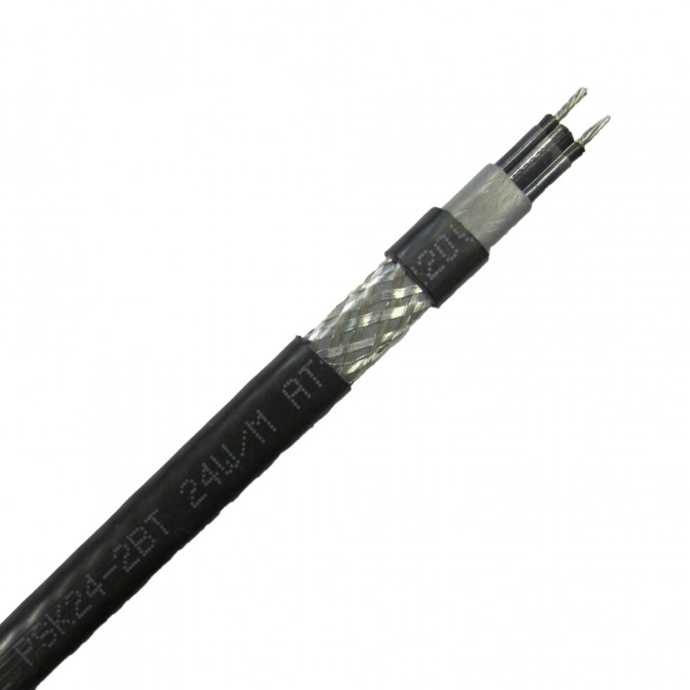 Греющий кабель PSK 24-2 BT самрег для обогрева труб, резервуаров, 24 Вт от компании Тепларм - Теплый пол, Греющий кабель, Системы обогрева - фото 1
