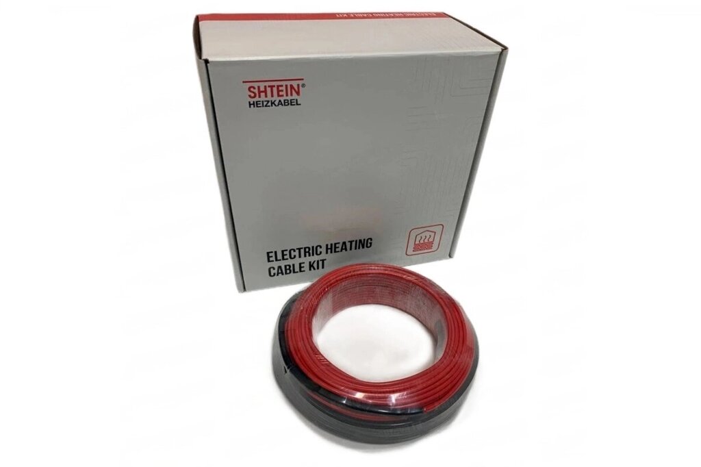 Греющий кабель SHTEIN DS-15 SLIM 1050 Вт 70 м. пог, в стяжку резистивный от компании Тепларм - Теплый пол, Греющий кабель, Системы обогрева - фото 1