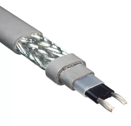 Греющий кабель SRL 16-2 CR экранированный нагревательный саморегулирующийся от компании Тепларм - Теплый пол, Греющий кабель, Системы обогрева - фото 1