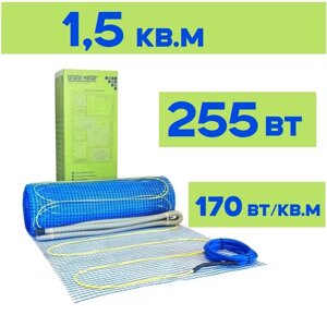 Теплый пол Grand Meyer 1,5 м² 255 Вт EcoNG170-015 Heat'n'Warm в Санкт-Петербурге от компании ТеплоПривет - Теплый пол, Греющий кабель, Системы обогрева