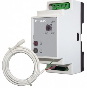 Регулятор температуры РТ-330 электронный с датчиком температуры TST05-2,0 (-50 до +40)