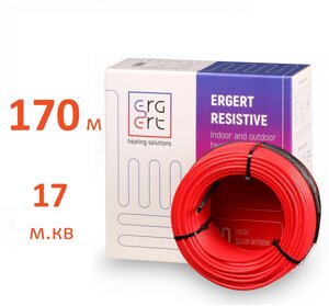 Греющий кабель Ergert ETRS-18 3060 Вт 170 м в стяжку (17 м. кв), ETRS1803060