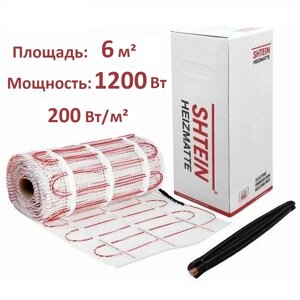 Теплый пол Shtein 200W SHT-H1200-6 м² 1200 Вт греющий мат в Санкт-Петербурге от компании Тепларм - Теплый пол, Греющий кабель, Системы обогрева