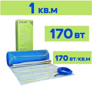 Теплый пол Grand Meyer 1 м² 170 Вт EcoNG170-010 Heat'n'Warm в Санкт-Петербурге от компании ТеплоПривет - Теплый пол, Греющий кабель, Системы обогрева