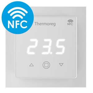 Терморегулятор Thermoreg TI-700 NFC сенсорный в Санкт-Петербурге от компании Тепларм - Теплый пол, Греющий кабель, Системы обогрева