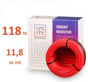 Греющий кабель Ergert ETRS-18 2135 Вт 118 м в стяжку (11,8 м. кв), ETRS1802135 в Санкт-Петербурге от компании Тепларм - Теплый пол, Греющий кабель, Системы обогрева