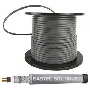 Греющий кабель Eastec SRL 30-2 CR саморегулирующий с экраном, 30 Вт