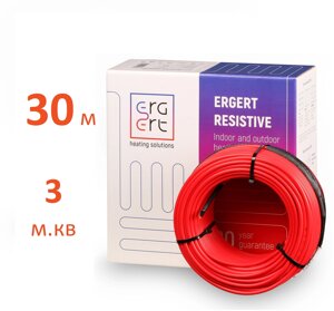 Греющий кабель Ergert ETRS-18 535 Вт 30 м в стяжку (3 м. кв), ETRS1800535