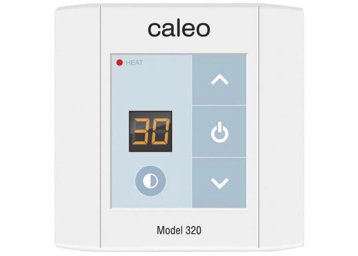 Терморегулятор CALEO 320 Небесный от компании Тепларм - Теплый пол, Греющий кабель, Системы обогрева - фото 1