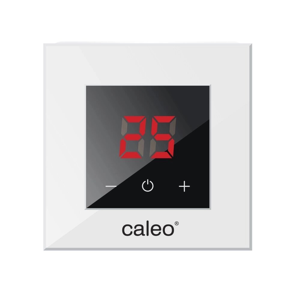 Терморегулятор Caleo Nova Серебристый от компании Тепларм - Теплый пол, Греющий кабель, Системы обогрева - фото 1