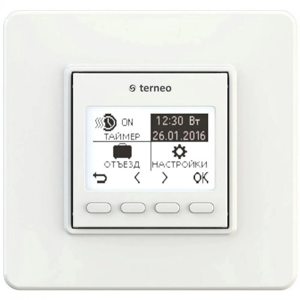 Терморегулятор Terneo Pro программируемый (аналог Welrok Pro) от компании Тепларм - Теплый пол, Греющий кабель, Системы обогрева - фото 1