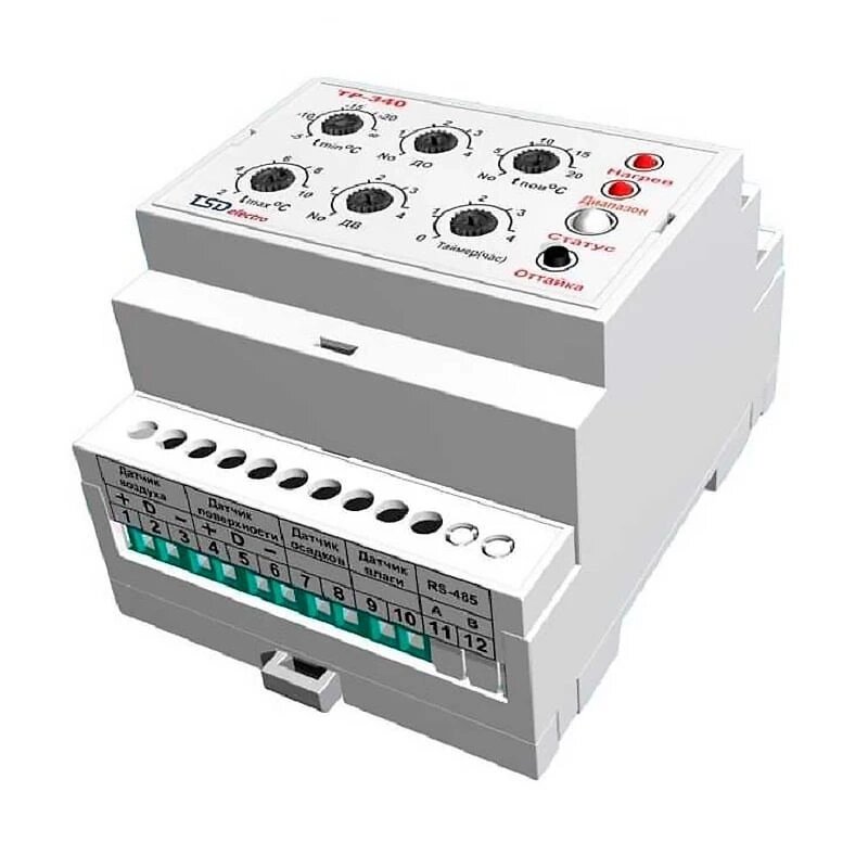 Терморегулятор ТР-340 для систем антиобледенения от компании Тепларм - Теплый пол, Греющий кабель, Системы обогрева - фото 1