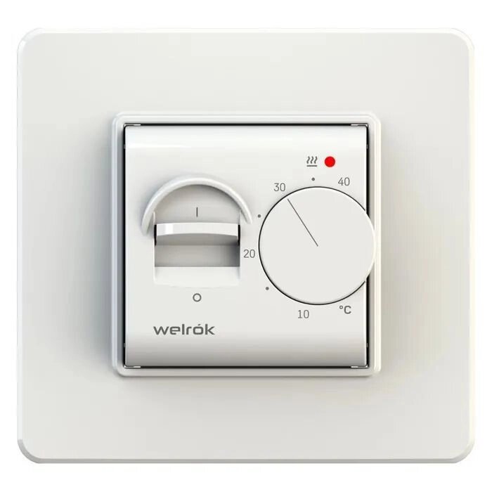Терморегулятор Welrok Mex механический (аналог Terneo mex) от компании Тепларм - Теплый пол, Греющий кабель, Системы обогрева - фото 1