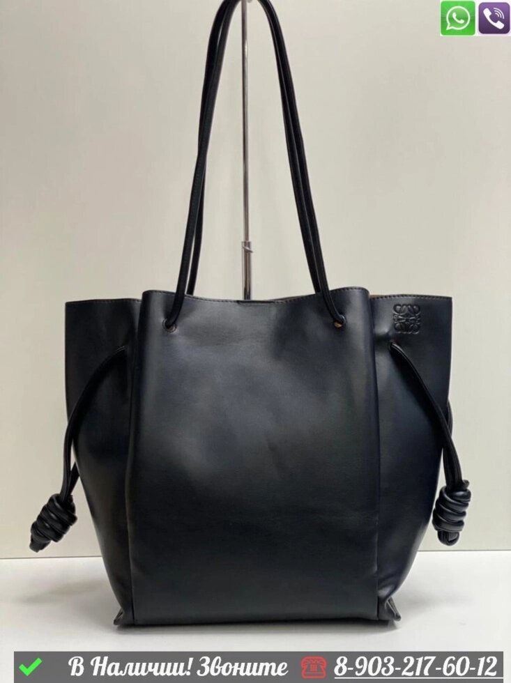 Большая сумка Loewe Черный от компании Интернет Магазин брендовых сумок и обуви - фото 1