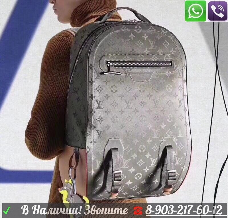 Большой Рюкзак Louis Vuitton Titanium GM Луи Витон Титаниум LV от компании Интернет Магазин брендовых сумок и обуви - фото 1