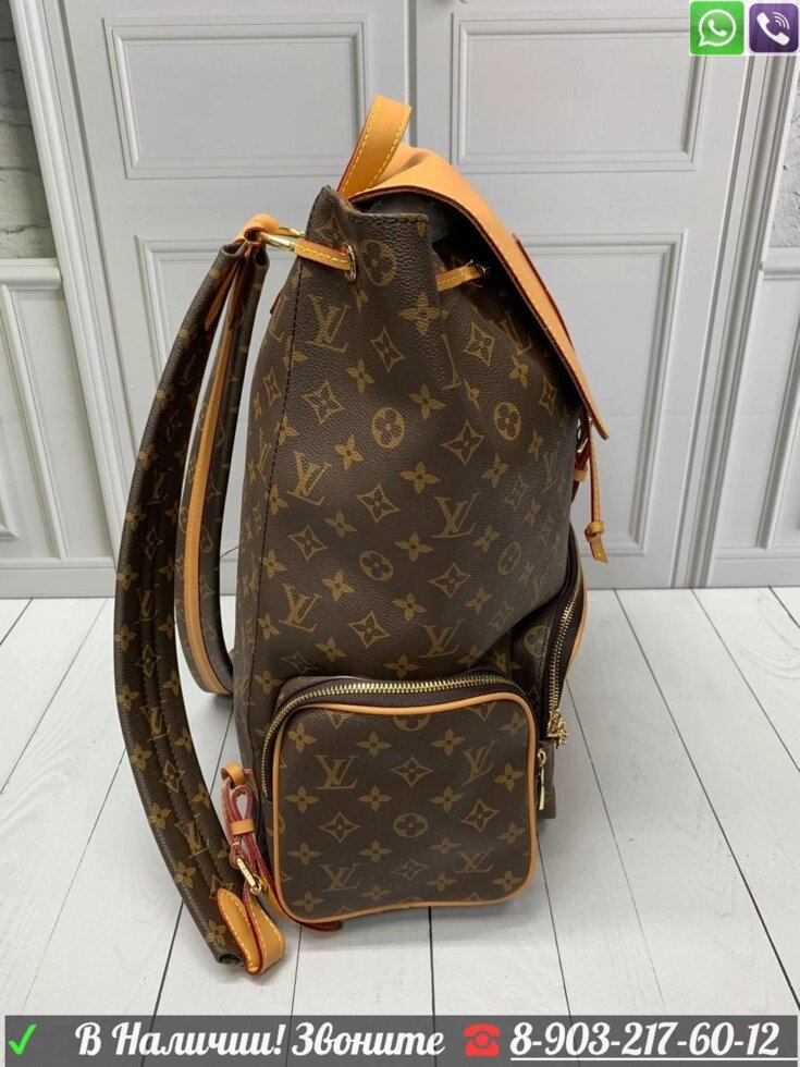 Большой рюкзак Louis Vuitton Trio канва монограмм от компании Интернет Магазин брендовых сумок и обуви - фото 1