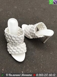 Босоножки Араз на каблуке Белый