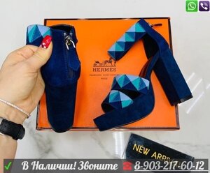 Босоножки Hermes Aretha Sandal Красный