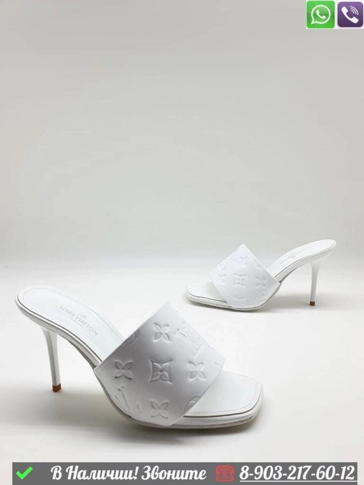 Босоножки Louis Vuitton Revival Белый от компании Интернет Магазин брендовых сумок и обуви - фото 1